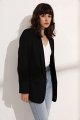 Womens Casual Blazers Open Front Long Sleeve Work Office No Buckle Jackets Blazer